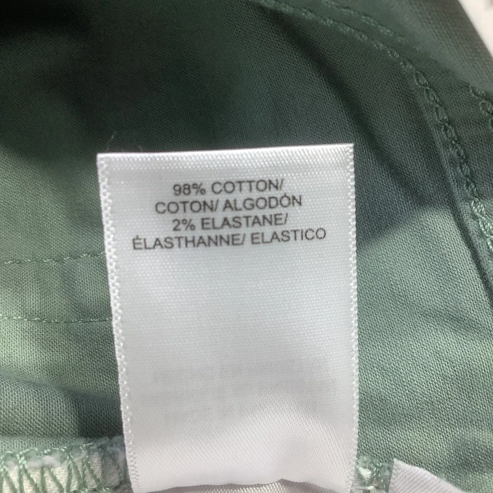 Lucky Brand 410 Athletic Straight Sage Green Advanced Stretch Pants 38 x 30 NWT